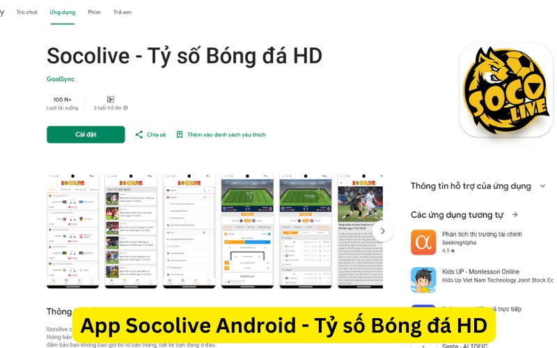 App Socolive Android