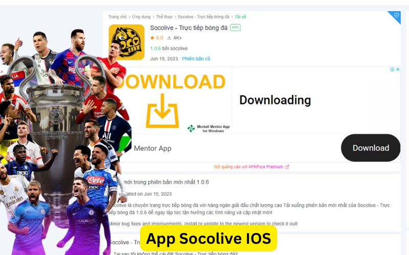 App Socolive IOS