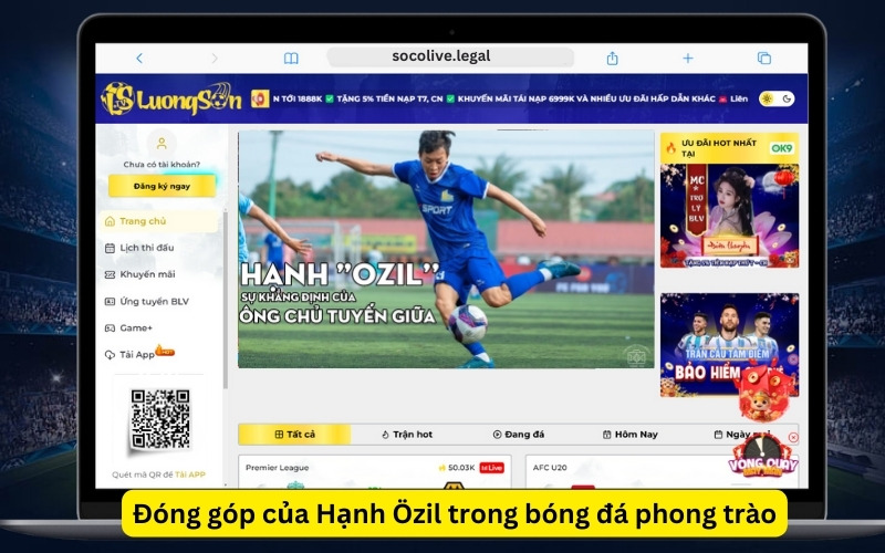 Đóng góp của Hạnh Özil