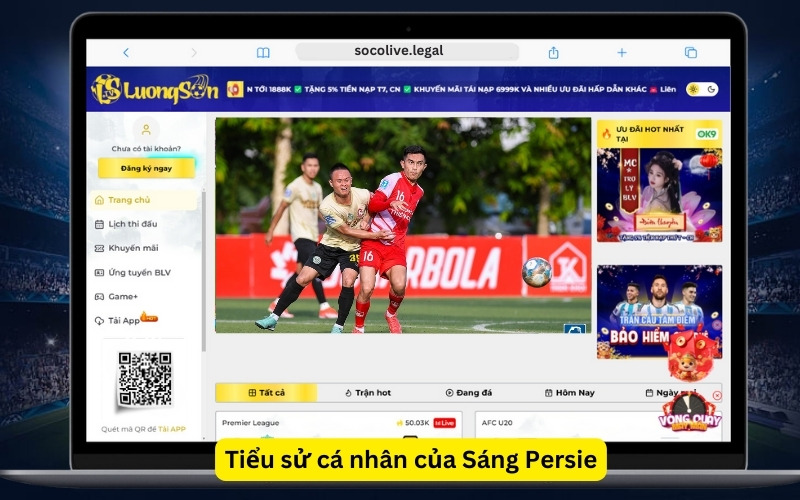 Tiểu sử cá nhân của Sáng Persie